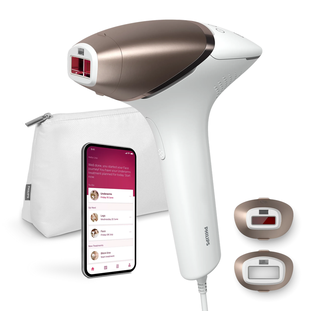 Philips Lumea 9900 Series IPL Hair Removal Device | SenseIQ™ & SkinAI™ Technology